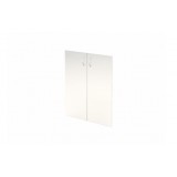 Комплект стеклянных прозрачных дверей А-стл304 к шкафу А-304