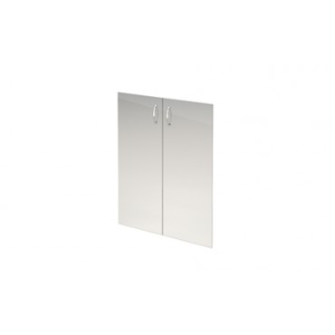 Комплект стеклянных тонированных дверей А-стл310 к шкафу А-310
